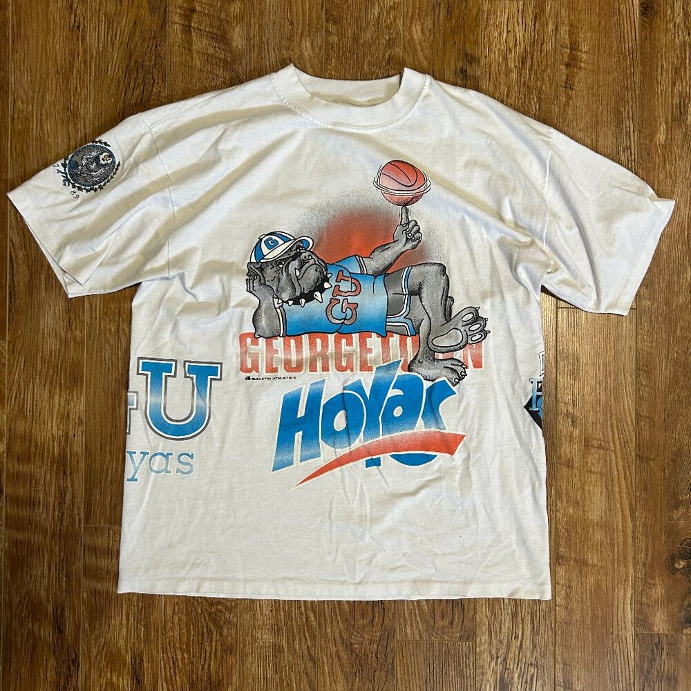 Vintage Hoyas Bulletin Athletic AOP